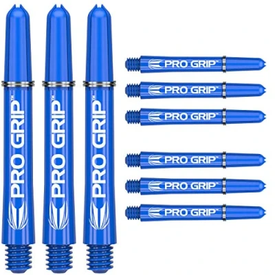 Abbildung von Target Darts 3 x Sätze of Blau Pro Grip Dartschäfte Zwischenzeitlich 9 Insgesamt