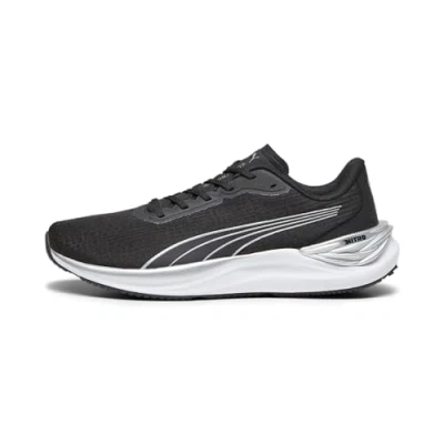 Abbildung von Puma Electrify Nitro 3 Laufschuh Neutral, Herren, Größe: 41, Black/silver Schuhe
