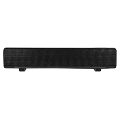 Abbildung von USB Wired Soundbar, Stereo Sound Music Player 3 5 Bass Surround Box mm Eingang für Handys PC (Schwarz) Laptop Desktop TV Smartphone Ta