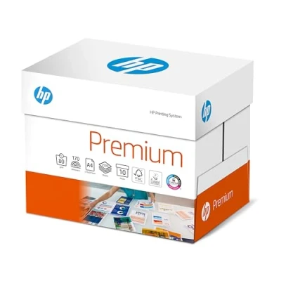 Abbildung von HP Kopierpapier Premium CHP 851: 80 g/m², A4, 2500 Blatt (10x250), extraglatt, weiß Intensive Farben, scharfes Schriftbild