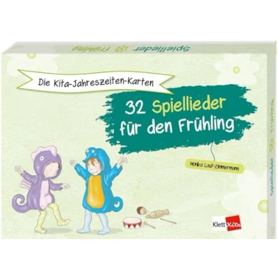 Abbildung von Die Kita Jahreszeiten Karten: 32 Spiellieder für den Frühling (Das Jahreszeitenbuch)