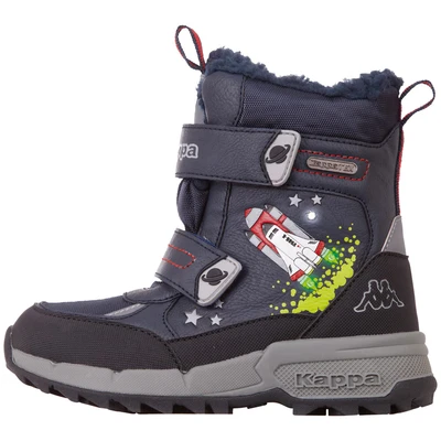 Abbildung von Kappa Snowboot/Winterstiefel für Kinder, Größe: 26, Navy/silver Schuhe