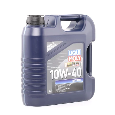 Abbildung von Liqui Moly Optimal 10W 40 4l Motoröl 3930 MERCEDES BENZ: S Klasse Limousine, SL Cabrio, W123 OPEL: Astra G Vectra A CC