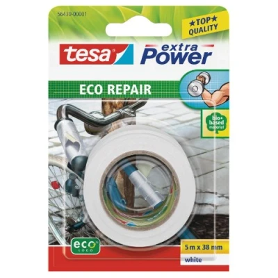 Abbildung von 6 x Tesa Gewebeband Extra Power Universal ecoLogo 38mmx5m weiß