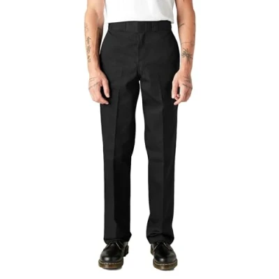 Abbildung von Dickies Herren Slim Straight Work Pants Sporthose, Schwarz, 31W x 31L