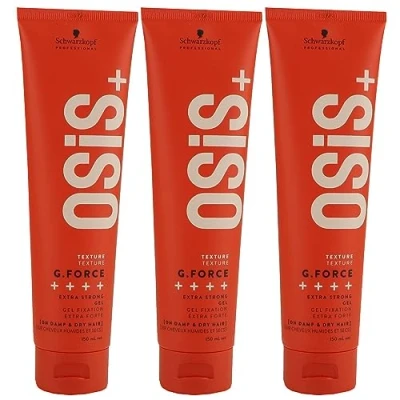 Abbildung von Schwarzkopf OSIS TEXTURE G.FORCE Styling Gel 150 ml 3er Pack (3x150ml)