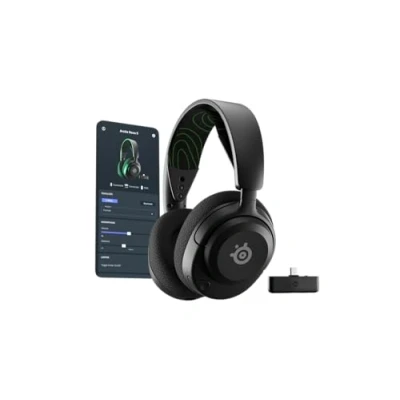 Abbildung von SteelSeries Arctis Nova 5X Kopfhörer mit Mikrofon, Schwarz
