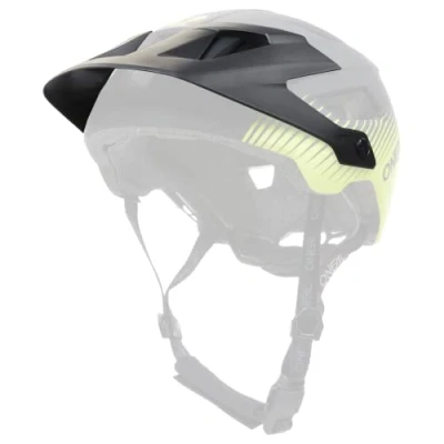 Abbildung von O&#039;NEAL Ersatzschirm Fahrrad Helm Mountainbike MTB für den Defender Helmet Grill V.22 Visor Erwachsene Schwarz Neon Gelb