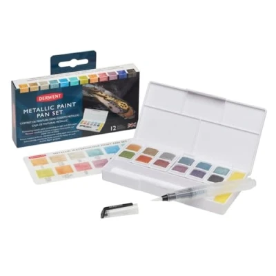 Abbildung von Derwent Metallic Paint Pan Set DMP2305657
