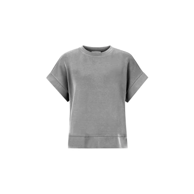 Abbildung von Rich &amp; Royal Kurzarmshirt Tencel peached Shirt modische Kurzarmsweatshirt