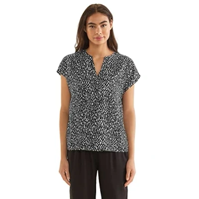 Abbildung von Street One Print Bluse, Damen, Größe: 36, Schwarz