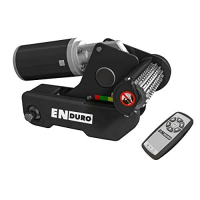 Abbildung von ENDURO 11832 Caravan Rangierhilfe Wohnwagen EM303, halbautomatisch mit Zahnradgetriebe, Schwarz