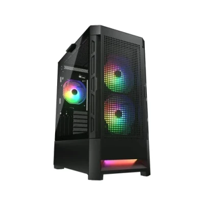 Abbildung von Cougar Airface RGB Mid Tower Black Case