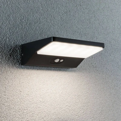Abbildung von Paulmann Außen Wandleuchte &quot;IP44&quot;, 1 flammig, Leuchtmittel LED Modul fest integriert, Modul, 3.000K 3,4W Aluminium