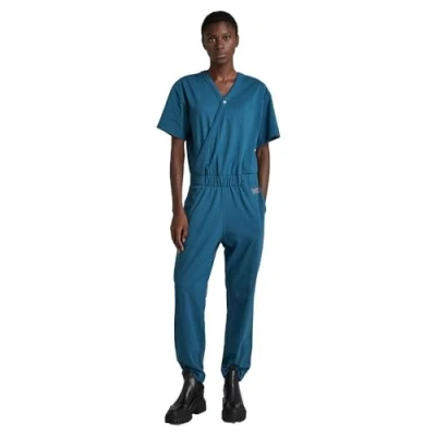 Abbildung von G STAR RAW Damen Bohdana Jumpsuit, Blau (nitro D21324 B771 1861), S