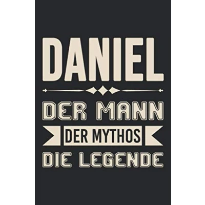 Abbildung von Daniel Der Mann Mythos Die Legende: DIN A5 Dotted Punkteraster Heft für Notizbuch Tagebuch Planer jeden mit dem Vorname Dani Notiz ... Journal Name &amp; Spitzname Notebook
