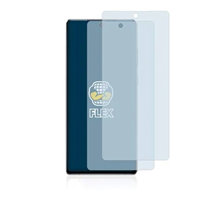 Abbildung von BROTECT 2 Stück Full Cover Schutzfolie für Samsung Galaxy Note 20 Screen Displayschutz Folie [3D Curved, Anti Fingerprint, Kristall Klar]