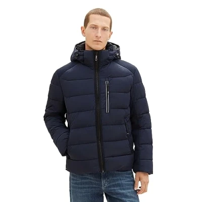 Abbildung von TOM Tailor Puffer Winterjacke, Herren, Größe: 3XL, Sky captain blue