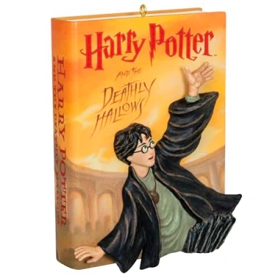Abbildung von Hallmark Keepsake Weihnachtsschmuck 2024, Harry Potter und die Heiligtümer des Todes, Geschenke für Fans