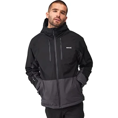 Abbildung von Regatta Highton Softshelljacke, Herren, Größe: 52/54, Black/ash