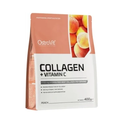 Abbildung von Kollagen + Vitamin C Pfirsich, 400 g, OstroVit