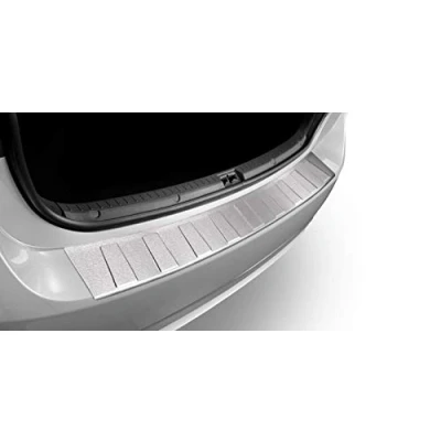 Abbildung von Edelstahl Ladekantenschutz Heckleiste maßgefertigt, kompatibel mit Volkswagen Golf VI (2007 2011) Hatchback 5