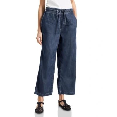 Abbildung von Street One Jeans Relaxed Fit, Damen, Größe: 24x26, Blau