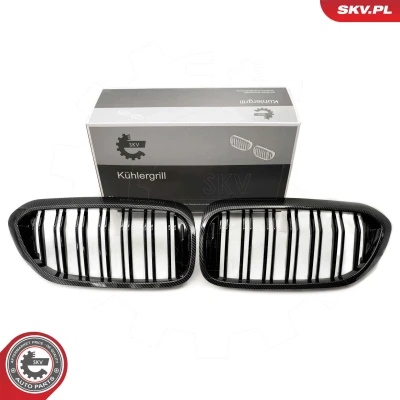 Abbildung von ESEN SKV 66SKV197 Kühlergrill carbon BMW: 5 Touring, Limousine