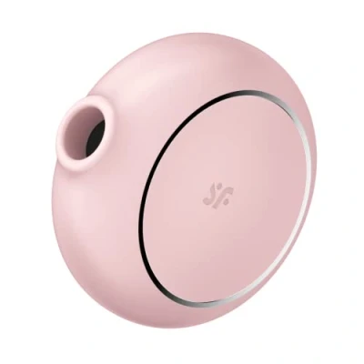 Abbildung von Satisfyer, Vibrator, Druckwellenvibrator, &#039;Pro To Go 3&#039;, 8,5 cm, ideal für unterwegs, 2 Motoren, Farbe:rosa