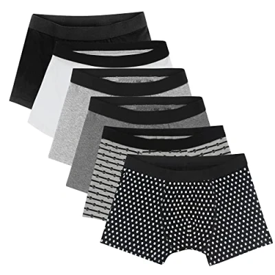 Abbildung von Libella Jungen Hipster Boxershorts Unterhosen Baumwolle Kinder Unterwäsche 6er Pack 1603 158/164 für