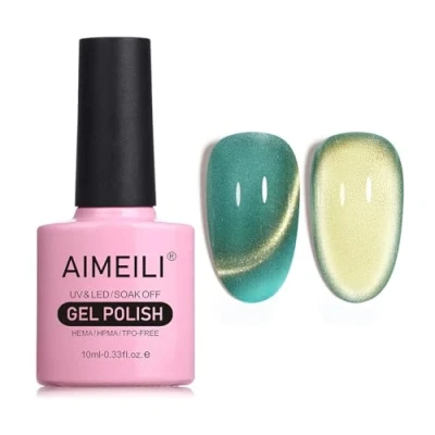 Abbildung von AIMEILI Cat Eye UV Gel, 10ml Gel Nagellack Nail Glitzer DIY Art Maniküre 751