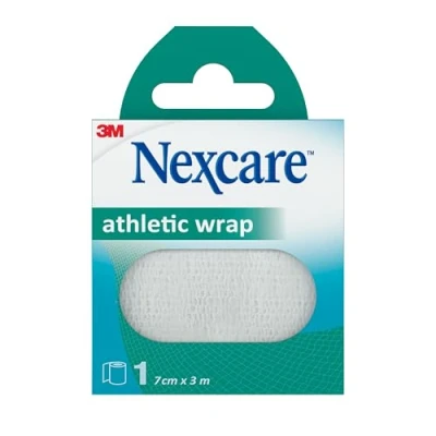 Abbildung von Nexcare Athletic Wrap, weiß, 7 cm x 3 m, 1/Packung