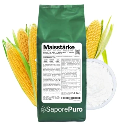 Abbildung von Saporepuro Maisstärke pulver 1500 gr Glutenfrei