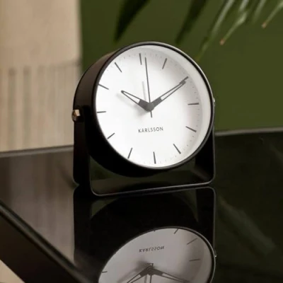 Abbildung von Karlsson [DL] Alarm Clock Calm Metal Black
