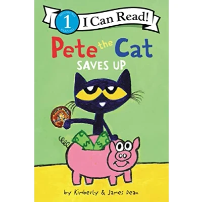 Abbildung von Pete the Cat Saves Up (I Can Read Level 1)