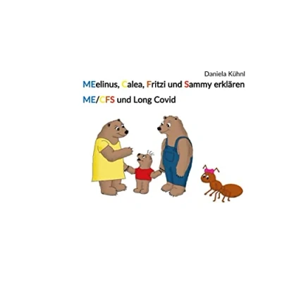 Abbildung von MElinus, Calea, Fritzi und Sammy erklären ME/CFS Long Covid