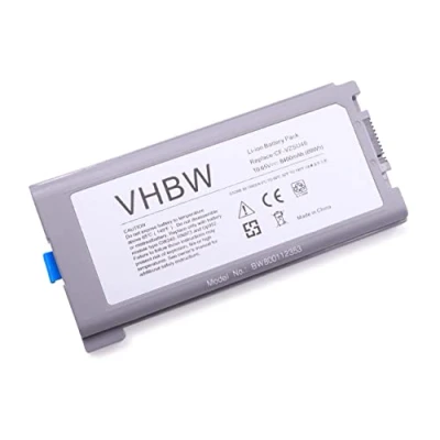 Abbildung von vhbw 1x Akku kompatibel mit Panasonic Toughbook CF 31, 30, 53 Notebook (8400 mAh, 10,65 V, Li Ion)