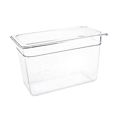 Abbildung von Vogue U235 Polycarbonat GN Behälter, Transparent, 1/3 Größe 325 x 176 mm