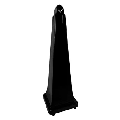 Abbildung von Rubbermaid Commercial Products FG257088BLA GroundsKeeper Zigarettenentsorger, Schwarz