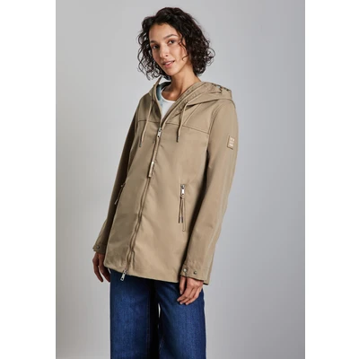 Abbildung von Street One Teflon Parka, Damen, Größe: 34, Beige