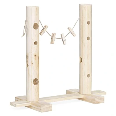 Abbildung von Navaris Futterstation Kaninchen Futterspender aus Holz