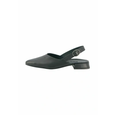 Abbildung von Paul Green Peeptoes &amp; Slingpumps 6163 007, Glattleder, Schwarz, Damen EU 5/38