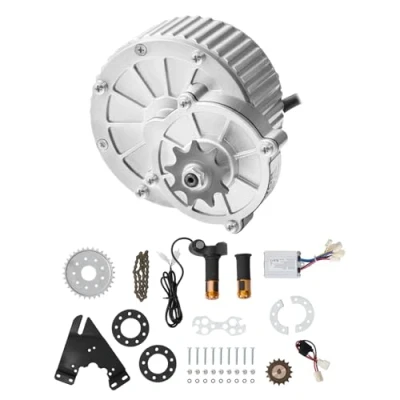 Abbildung von VEVOR 450W Elektrischer Gleichstrommotor Elektromotor 3000U/min Drehzahlregler