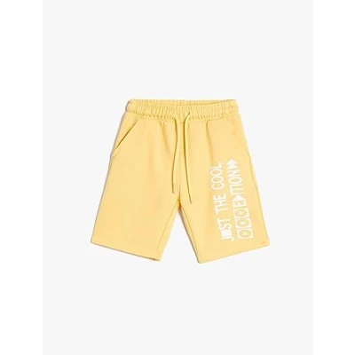 Abbildung von Koton Boys Basic Shorts Drawstring Pocket Detail Cotton