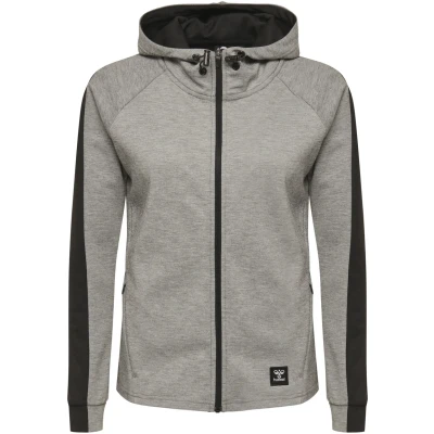 Abbildung von Hummel Hmlessi Trainingsjacke, Damen, Größe: Medium, Grey melange