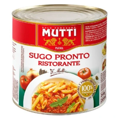 Abbildung von Mutti Sugo Pronto Ristorante Basissauce, 1er Pack (1 x 2.5 kg)