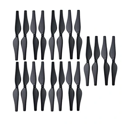 Abbildung von 20PCS Gierachse Flugzeug Paddel für DJI Tello Aerial Fotografie Drohne Zubehör Fernbedienung Propeller Schwarz