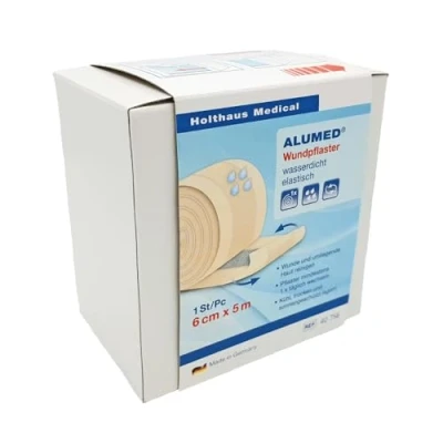 Abbildung von Alumed Wundpflaster 6 cmx5 m 1 St