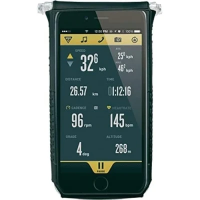 Abbildung von Topeak SmartPhone Hülle: Dry Bag + Tablet DryBag for iPhone 6/6S/7/8, Black