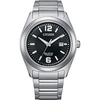 Abbildung von CITIZEN Herren Analog Quarz Uhr mit Titan Armband AW1641 81E